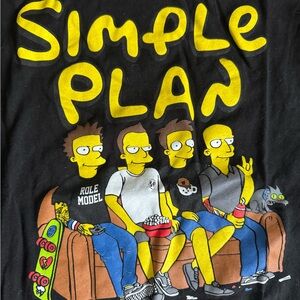 Simple Plan Tour Tee - MENS XL